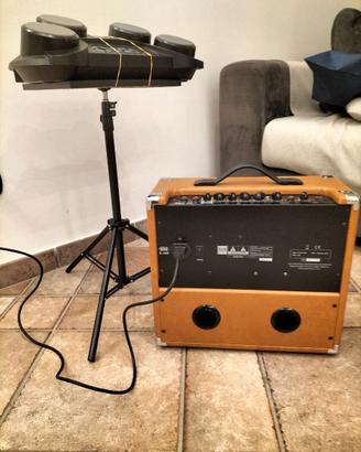 Batteria Elettronica, treppiedi, amplificatore