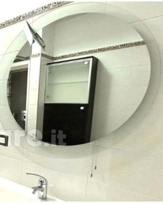 Specchio per bagno rotondo diam.95 cm con luce