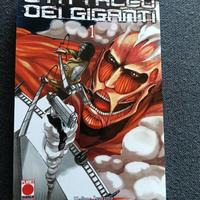 Fumetto L'attacco dei giganti n1 Plant manga panin
