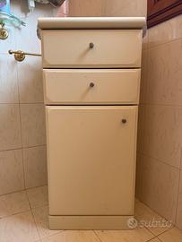 Mobiletto Bagno Salvaspazio – 2 Cassetti e 1 Anta