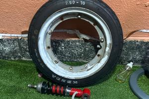 ammo vespa con ruotino per ape50