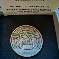Medaglia coppa Davis campione del mondo 2023