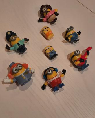 8 personaggi Minions Cattivissimo me