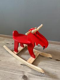 Cavallino a dondolo Renna ikea