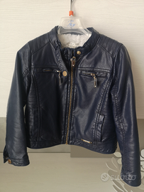 Giacca in pelle bambina 5 anni