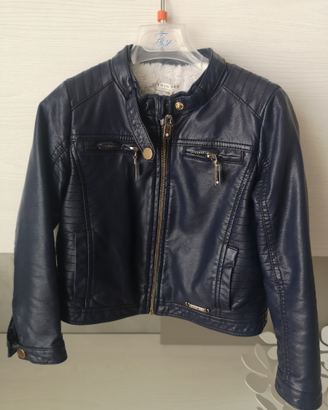 Giacca in pelle bambina 5 anni