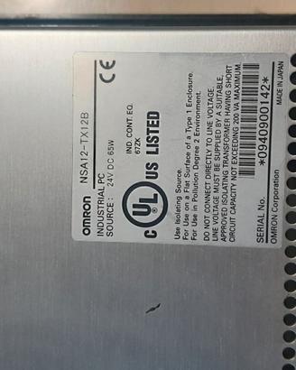 NSA12-12TXB OMRON PC PANEL 