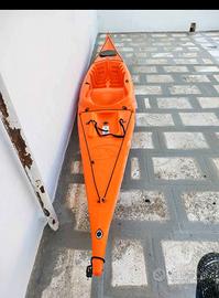 Kayak tribord monoposto arancione