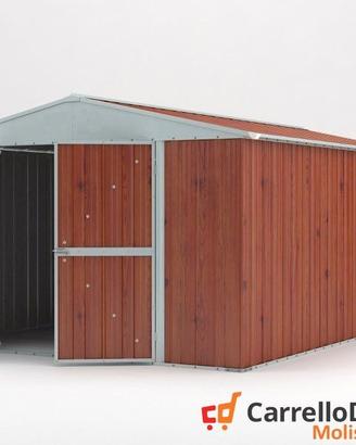 Box prefabbricato in acciaio 360x430 fin legno