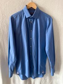 Camicia uomo Tommy Hilfiger azzurra - M
