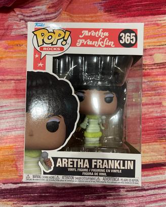 Funko Pop Rocks Aretha Franklin in green dress 365