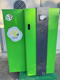 CALDAIA COMBINATA 5⭐️LEGNA/PELLET mod.ALP/EVO 35kw
