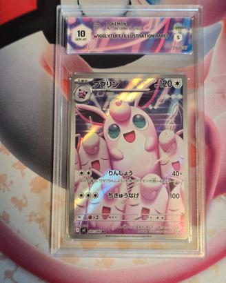 Carta Gradata Pokemon Wigglytuff Graad 10