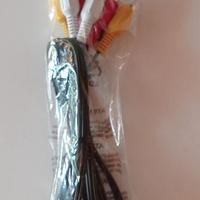 Cavo audio video 3 connettori RCA/RCA