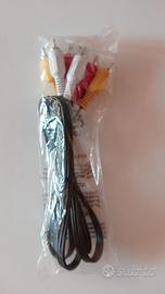 Cavo audio video 3 connettori RCA/RCA