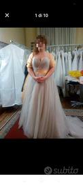 Abito da Sposa Cosmobella Milano Tg 52 Principesco
