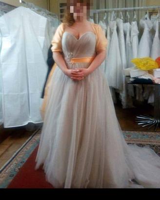 Abito da Sposa Cosmobella Milano Tg 52 Principesco