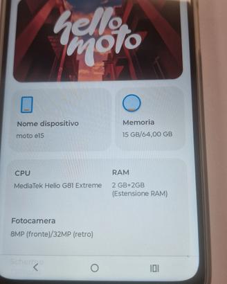 motorola E15 