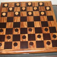 SCACCHIERA ARTIGIANALE IN LEGNO