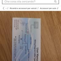 Retrocamera per auto 1080p