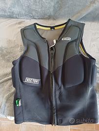 Impact vest per kitesurf wing foil wakeboard