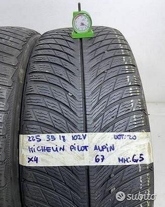 Gomme Usate Varie Marche 225 35 18 - 80%