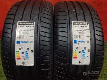 245 45 18 Gomme Estive Nuove Bridgestone 245 45R18