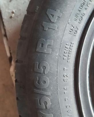 Gomme e cerchi acciaio  VolkswUP/ Seat MII / Skoda