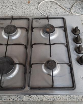 Piano cottura fornello gas 4 fuochi
