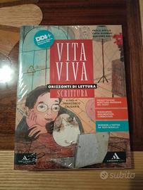 libro di testo di italiano: vita viva (Mondadori)