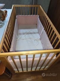 Paracolpi per lettino 