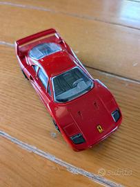 Ferrari F40 Burago Modellino auto 1/43 Rosso