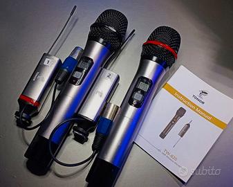 2 Microfoni Senza Fili XLR