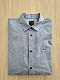 Camicia Armani Exchange grigia
