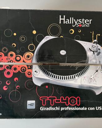 Hallyster Sound TT-401 - Giradischi professionale