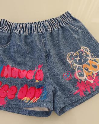 PANTALONCINO BAMBINA ANNI 12