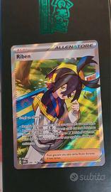 carta pokemon riben fuoriserie 