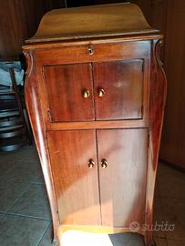 Fonografo Victrola con Mobile