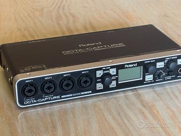 Scheda Audio Roland Octa Capture-PERFETTA!!!