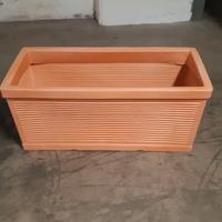 Vasi in resina cassetta Millerighe cm. 100