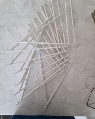 9 staffe per mensola ikea mod. Pershult
