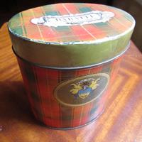 Scatola di latta Baratti vintage