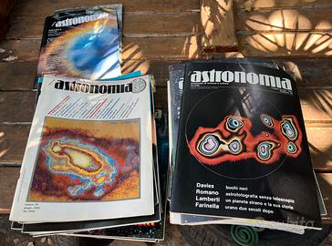 Lotto Riviste Vintage "L'astronomia" (1980-2003)