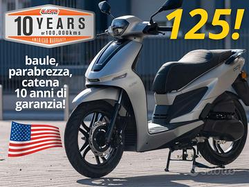 Scooter 125 10 ANNI DI GARANZIA