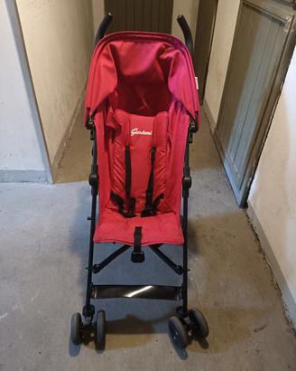 Passeggino Giordani rosa pieghevole