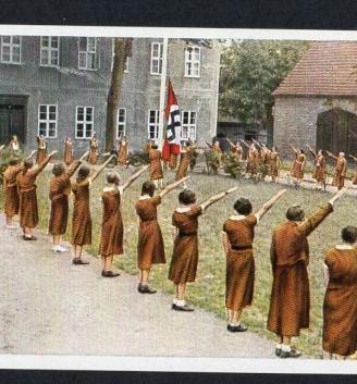 FOTO COLORE TEDESCA GERMANIA PROPAGANDA 1933 WW2