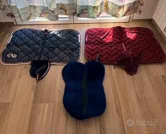 Equitazione: sottosella, kep, stivali, ecc..