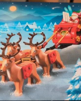LEGO 40499 Slitta di Babbo Natale Nuovo sigillato