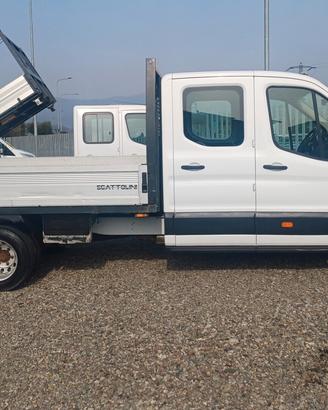 FORD TRANSIT 7 POSTI CASSONE CON GANCIO TRAINO