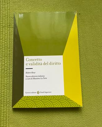 Concetto e validità del diritto